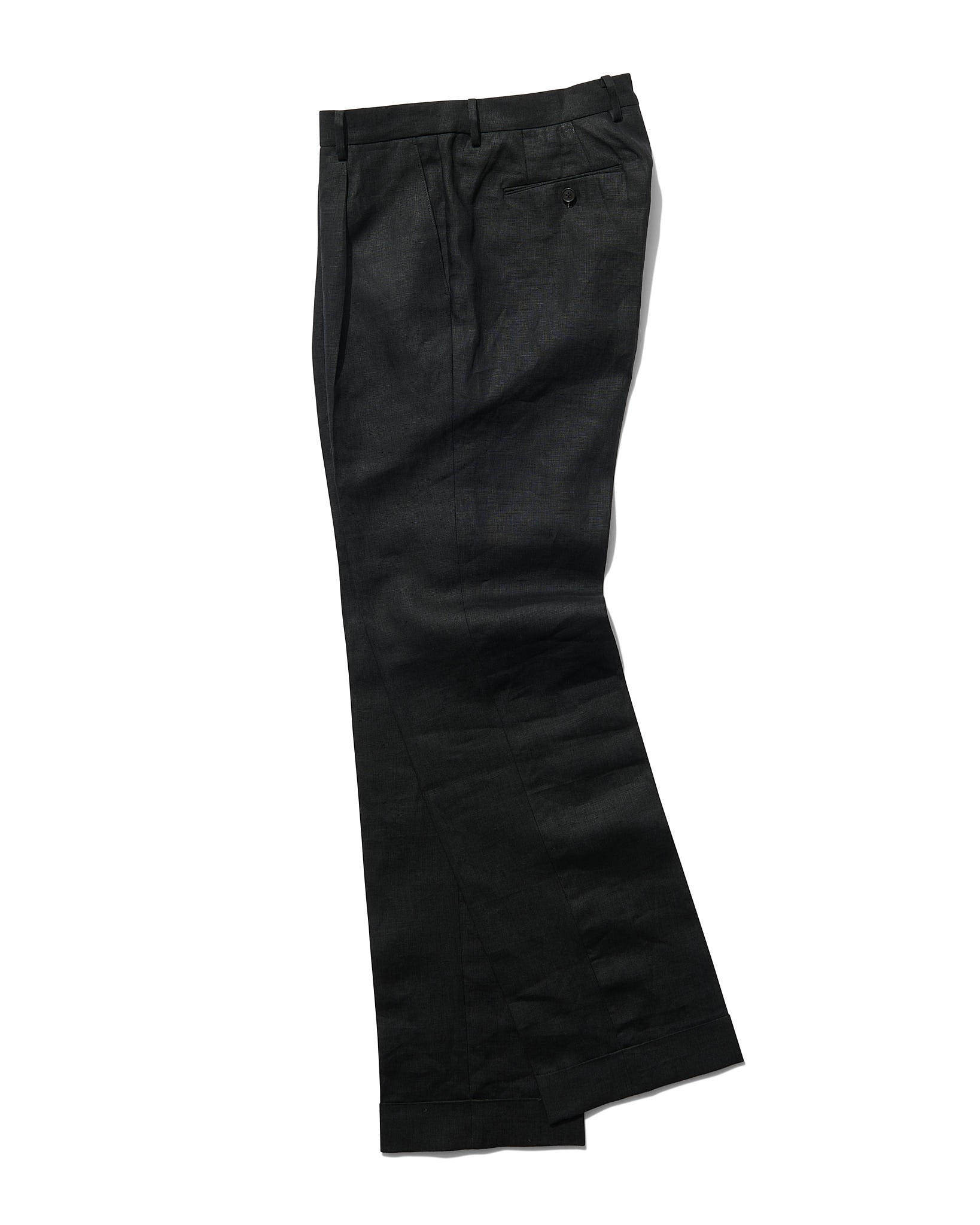 Linen Slacks in Black