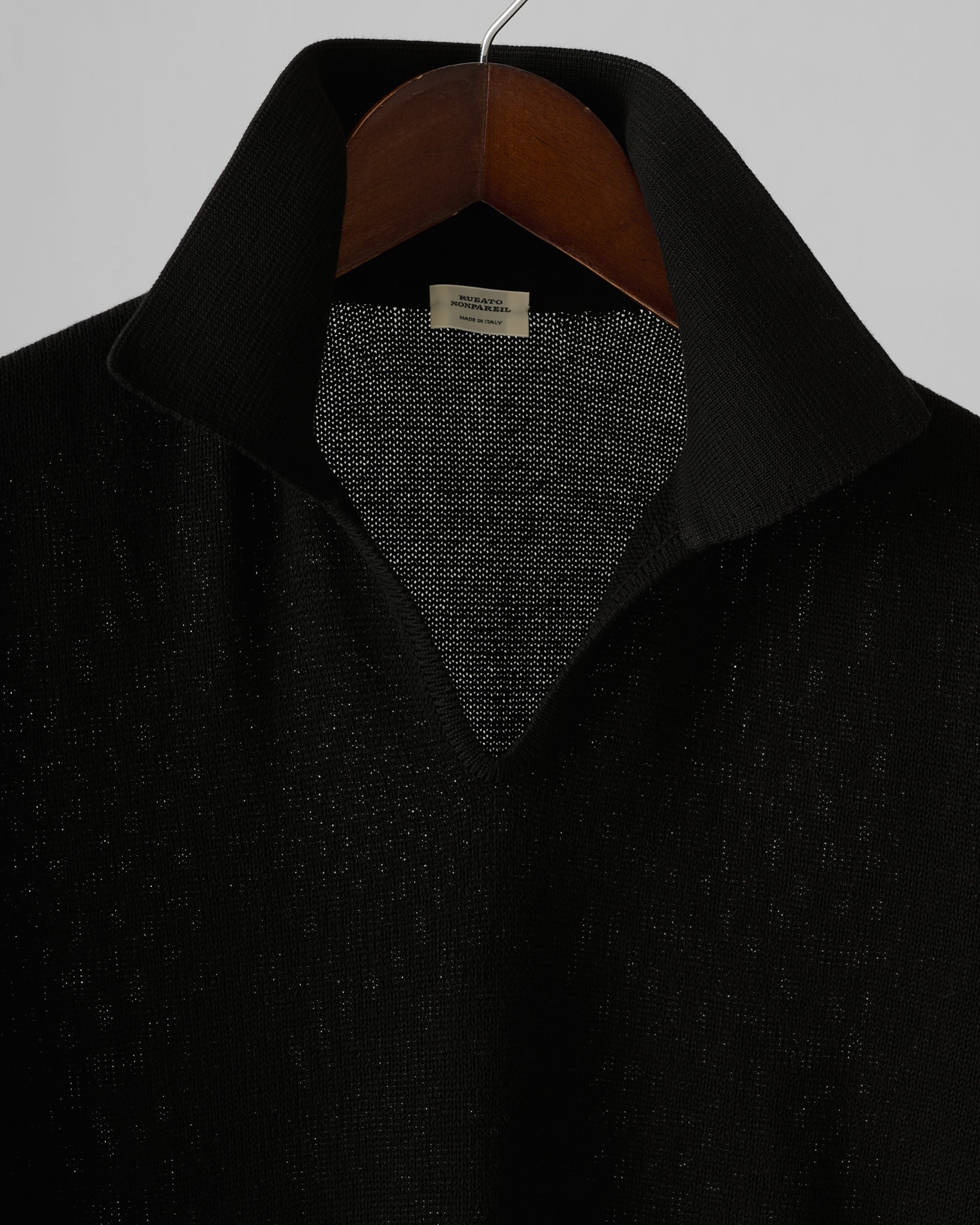 Nonpareil Fairbanks Polo in Nero