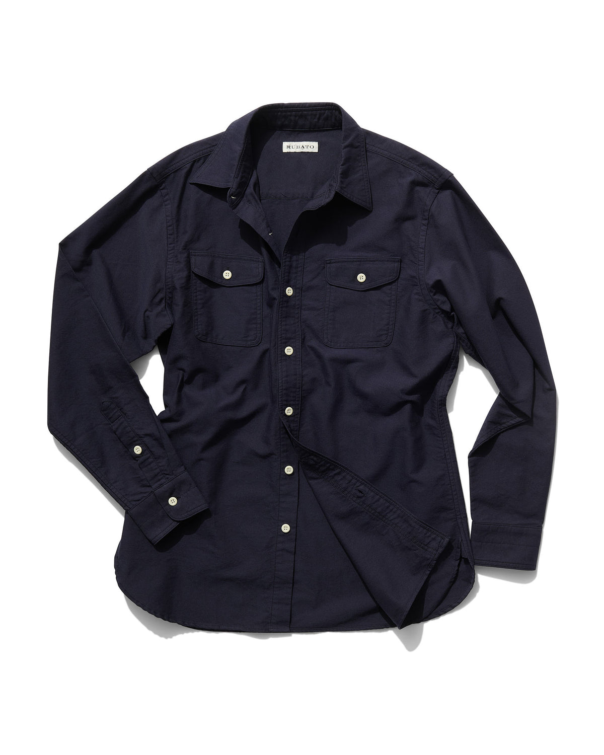 "R" Shirt in Navy
