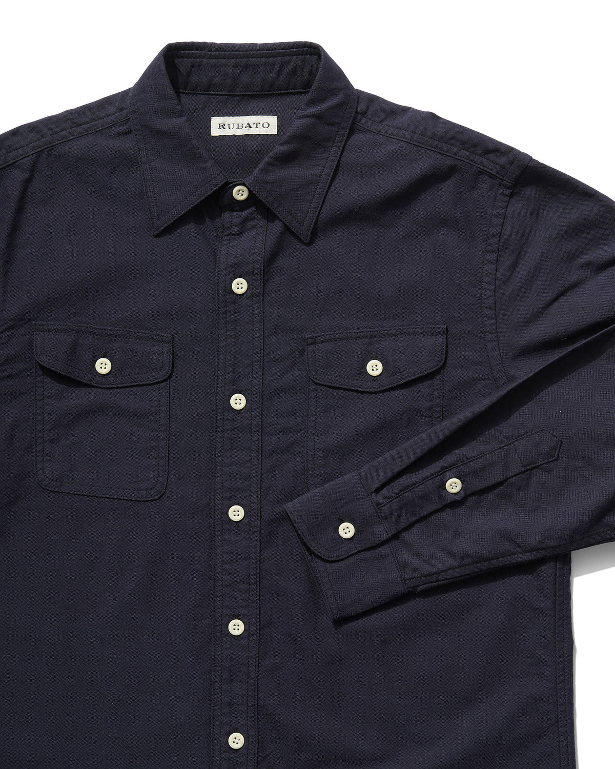 "R" Shirt in Navy