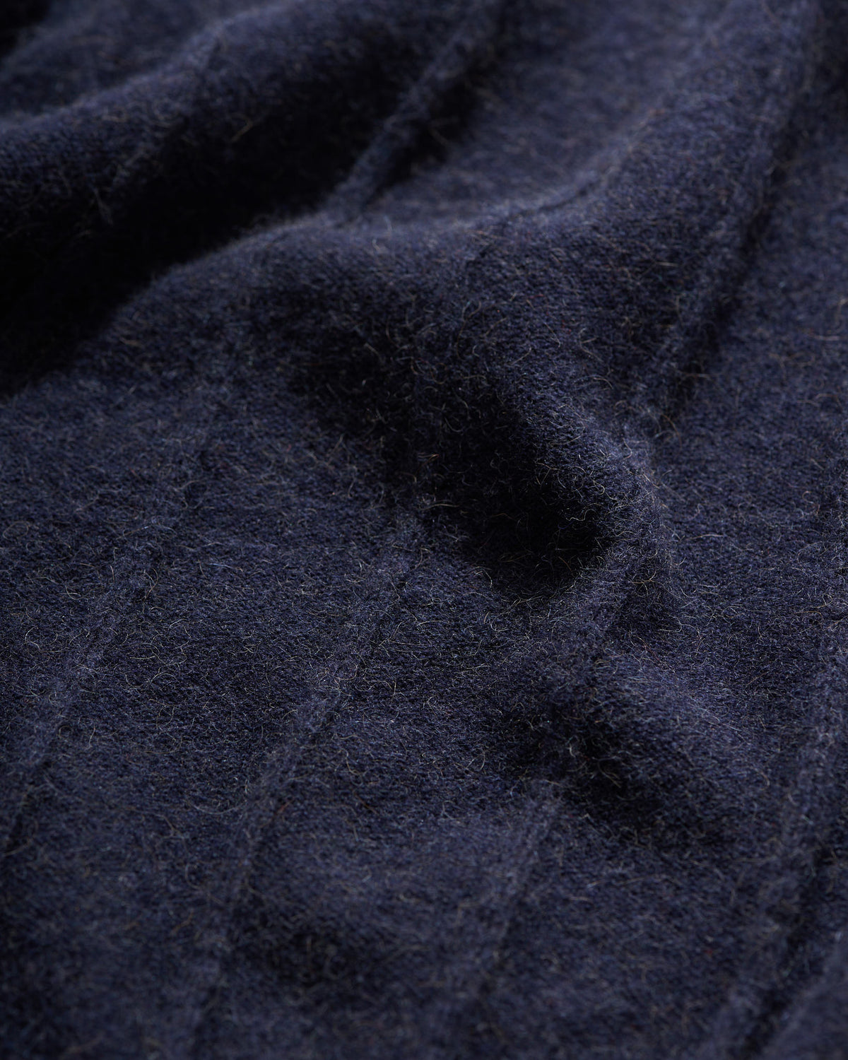 Camelhair Ridge Crew in Navy
