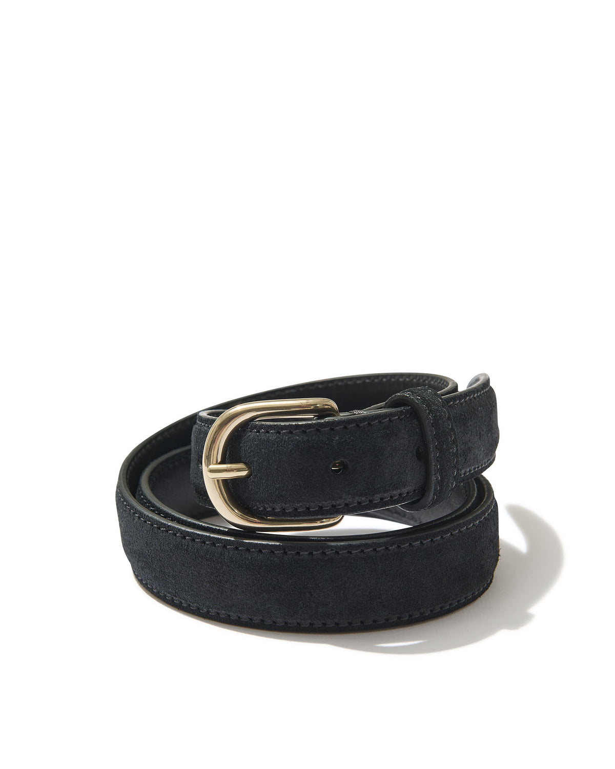 Classic Suede Belt in Black – Rubato