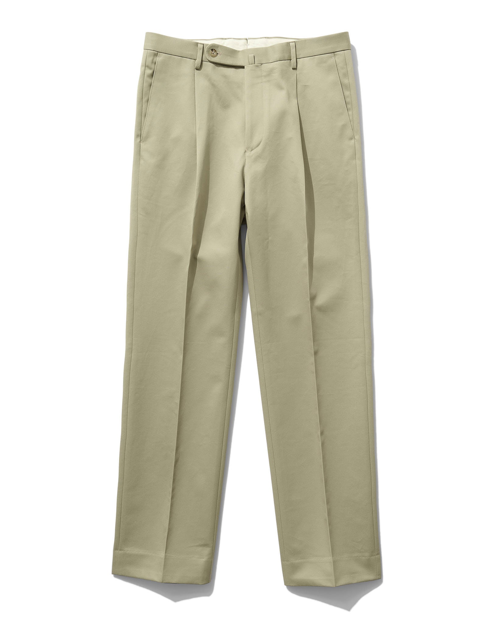 Cotton Slacks in Khaki