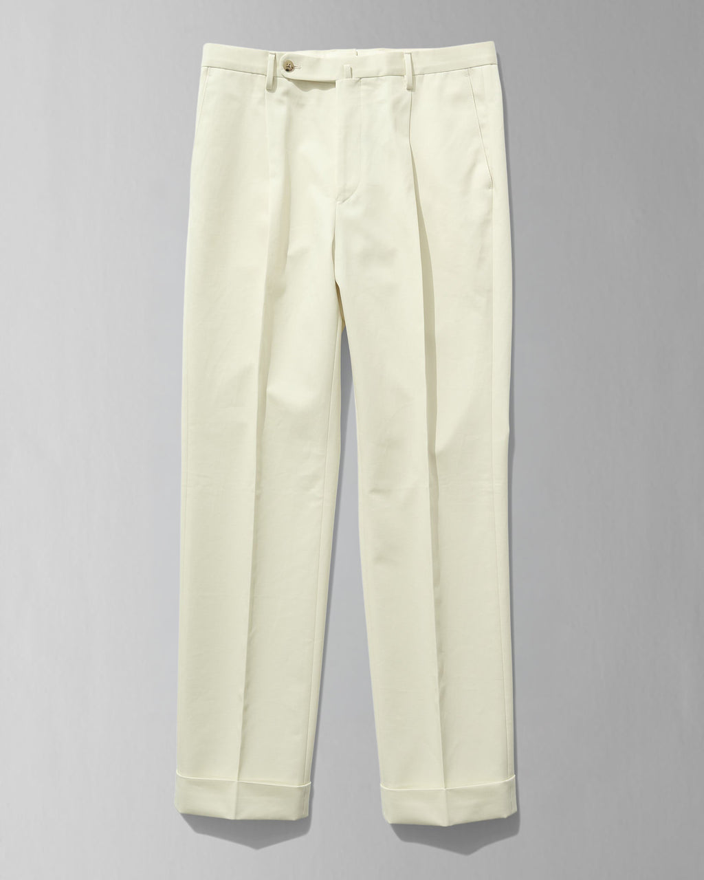 Cotton Slacks in Cream