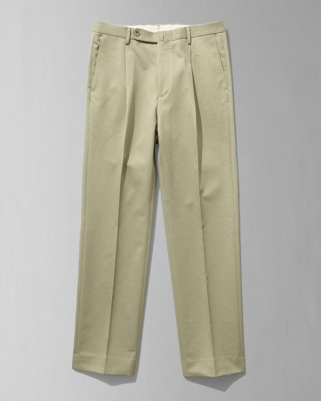 Cotton Slacks in Khaki