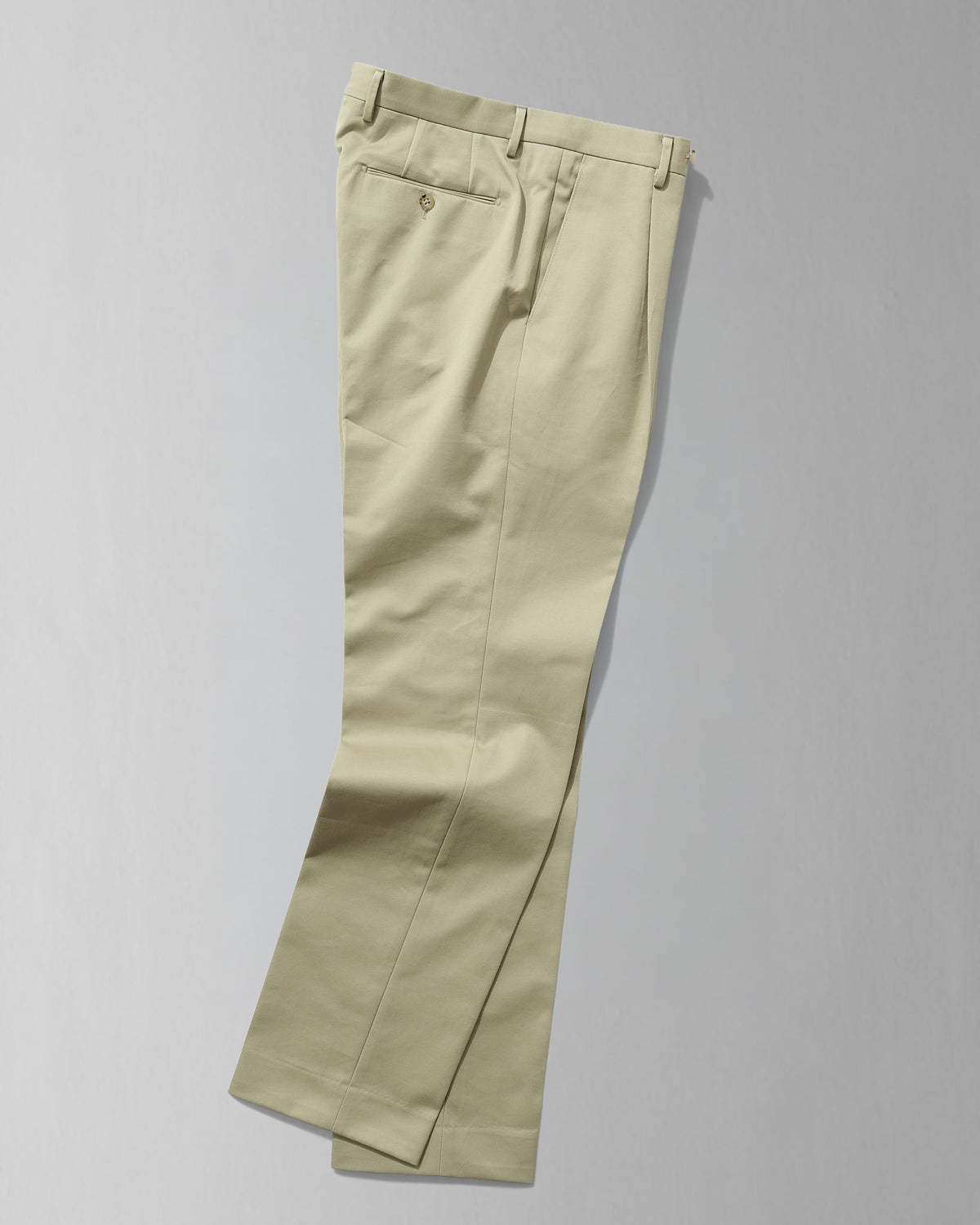 Cotton Slacks in Khaki