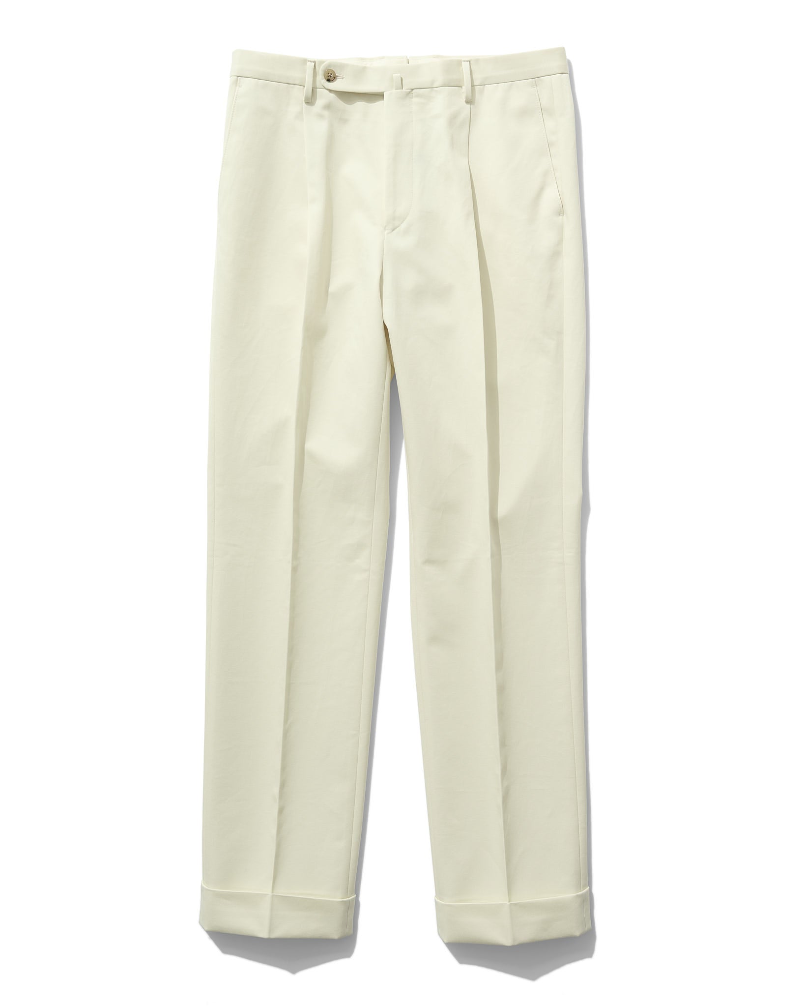 Cotton Slacks in Cream
