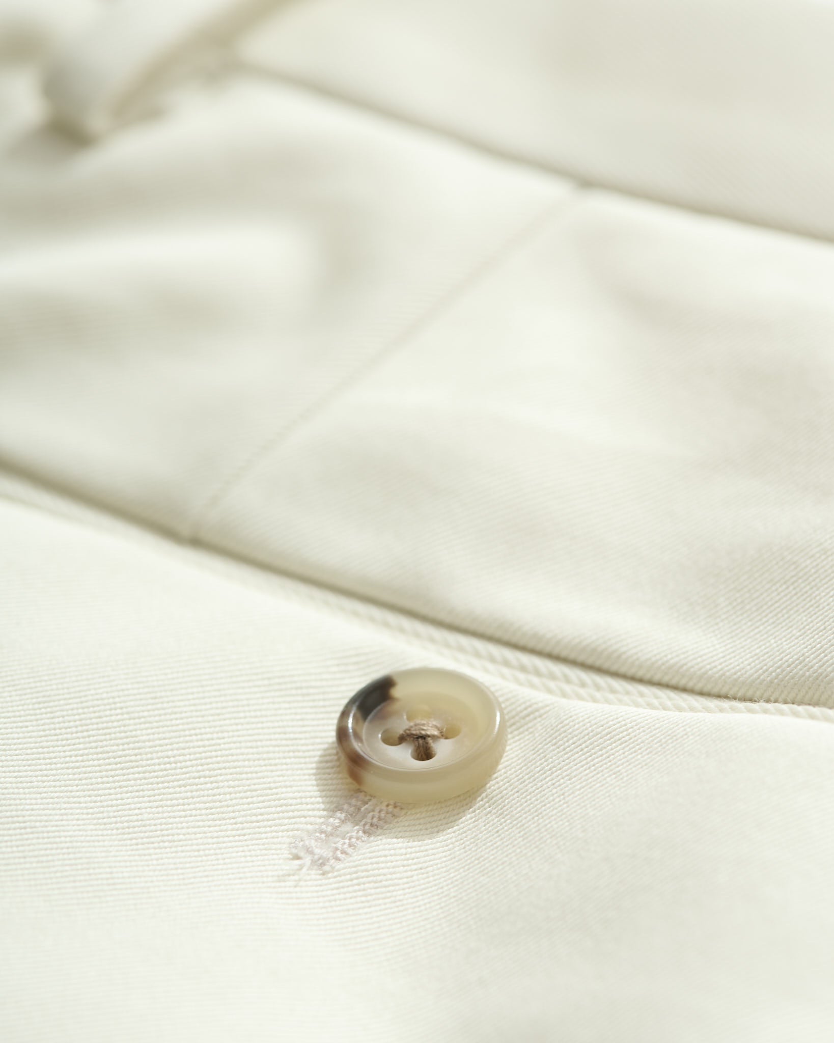 Cotton Slacks in Cream