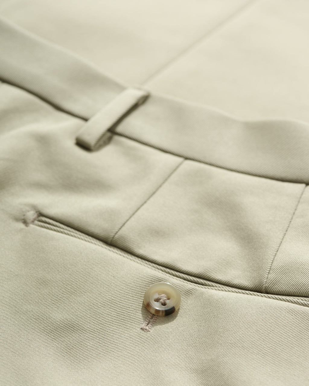 Cotton Slacks in Khaki