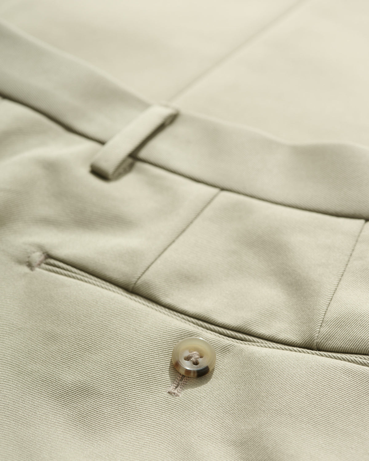 Cotton Slacks in Khaki