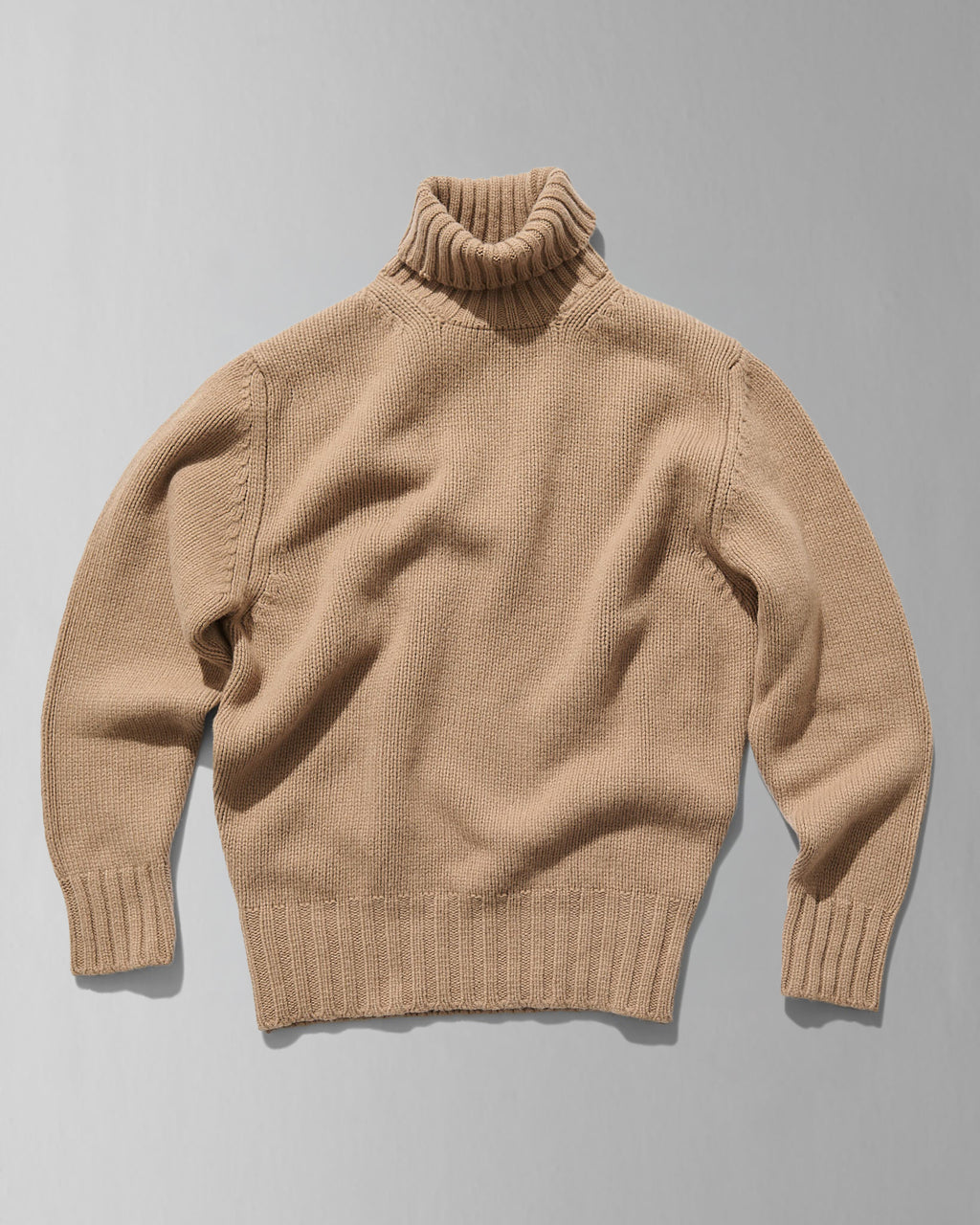 Explorer's Roll Neck in Camel