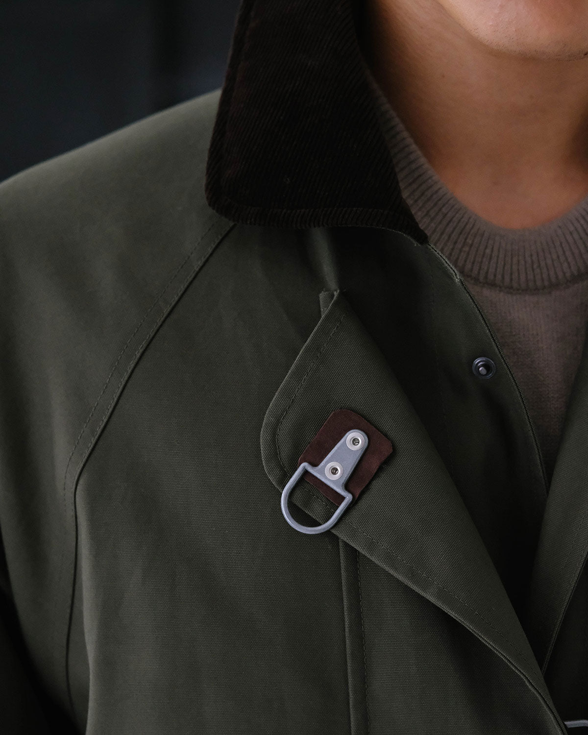 Fireman's Jacket in Olive Drab