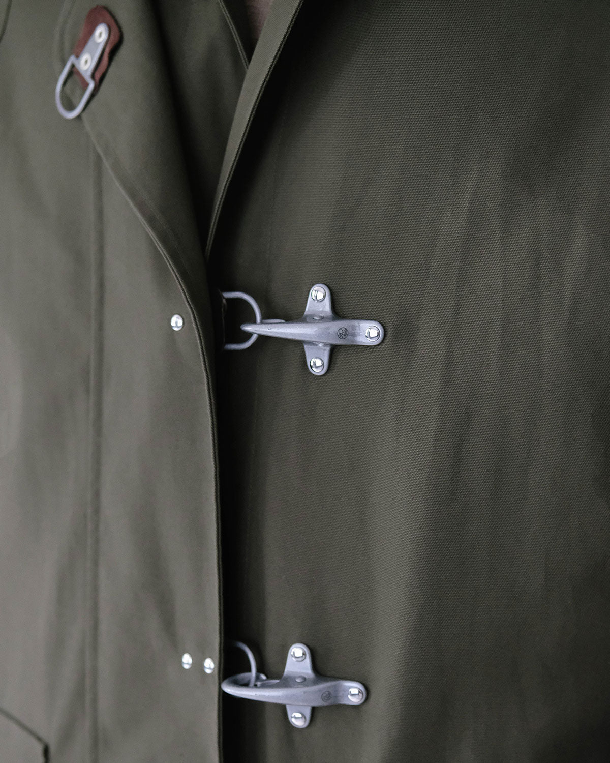 Fireman's Jacket in Olive Drab
