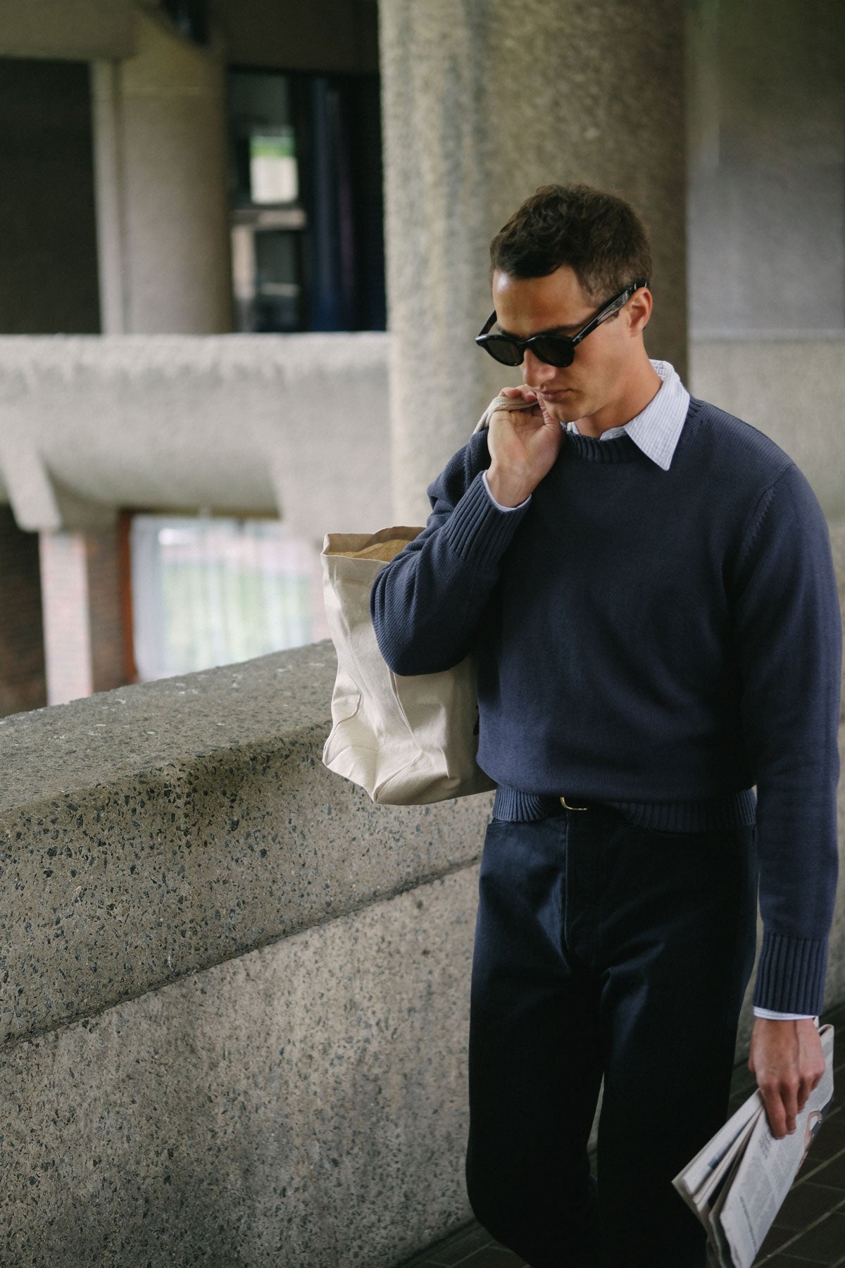  Nonpareil Heavy Crew Neck, French Pocket Trouser, "R" Shirt