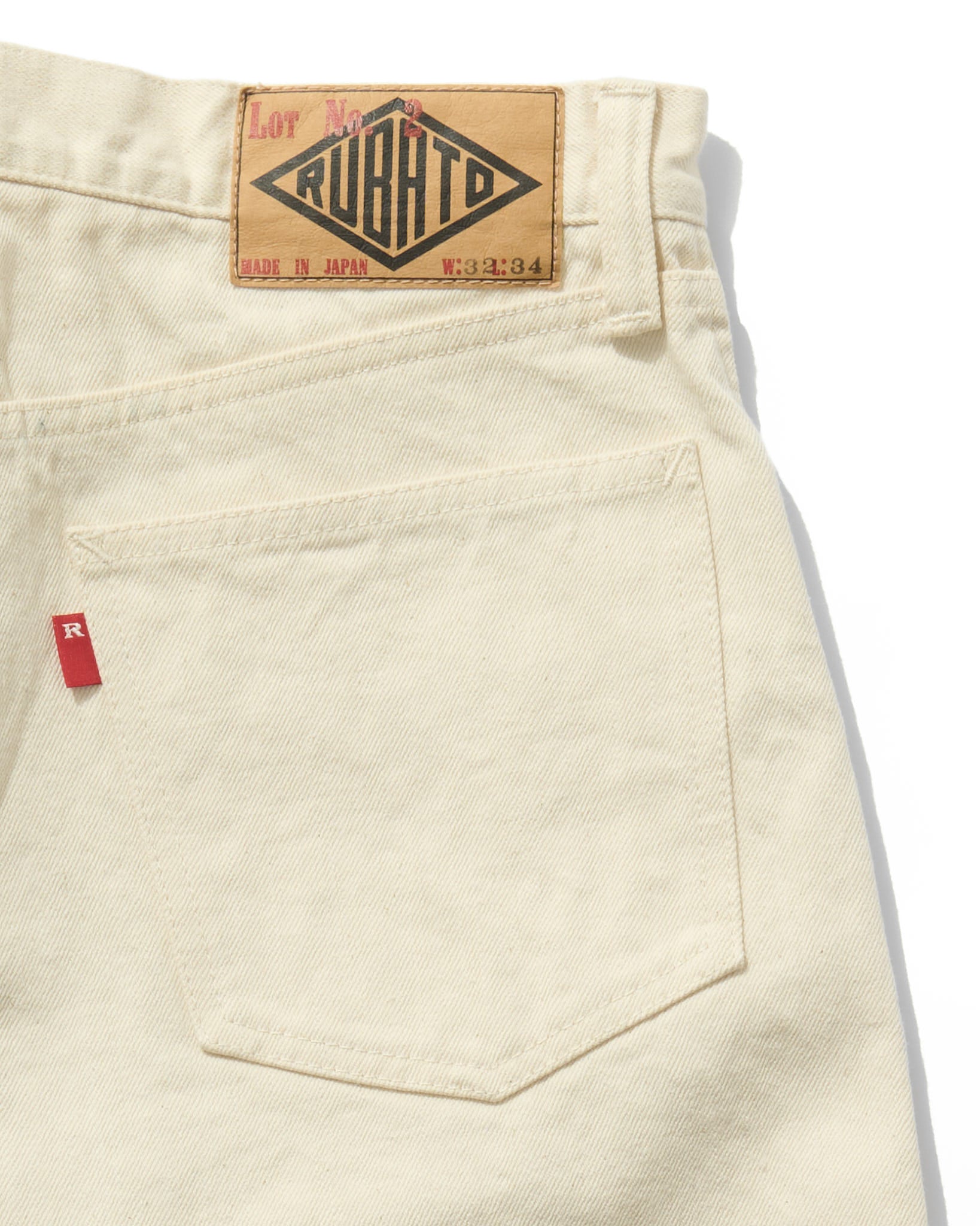 Lot Nr. 2 Denim in Ecru