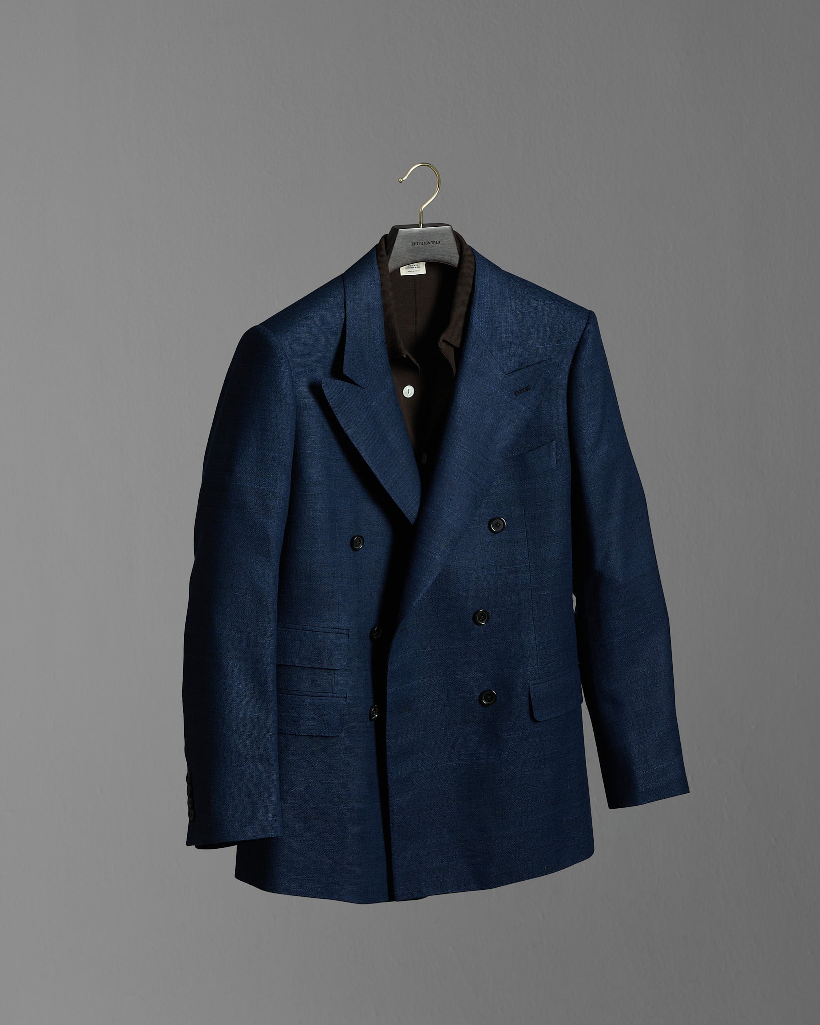 Matka Silk Jacket in French Navy