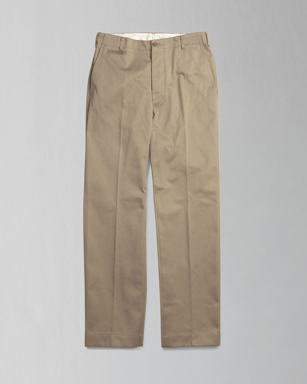 Officer's Chino in Dark Khaki