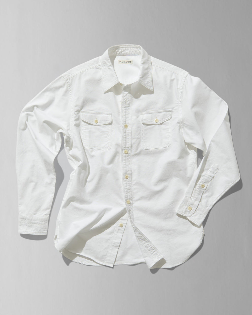 "R" Shirt in Classic White
