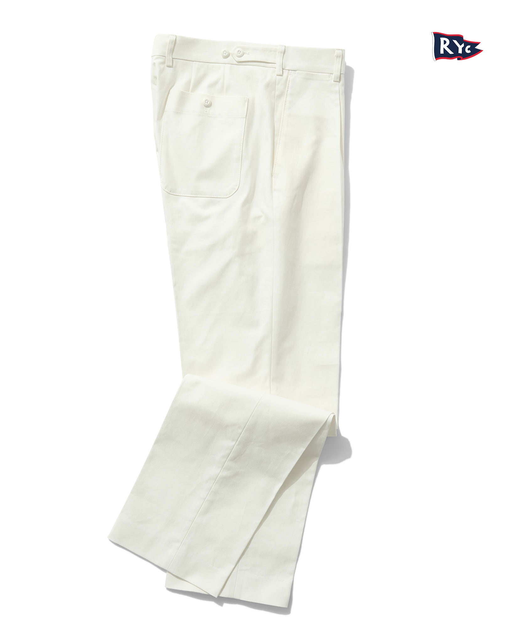 RYC Sailing Trousers White