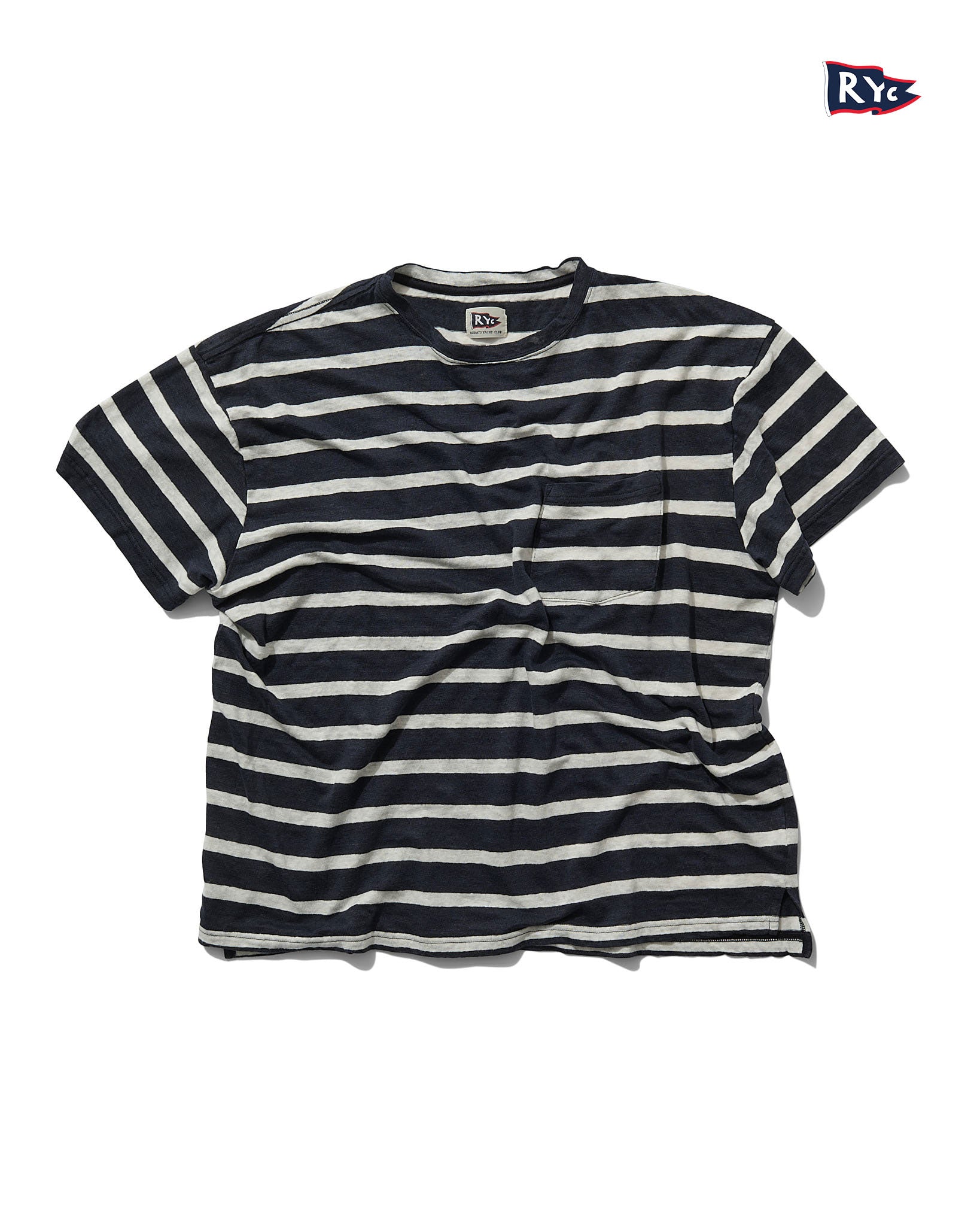 RYC Linen T-Shirt in Regatta