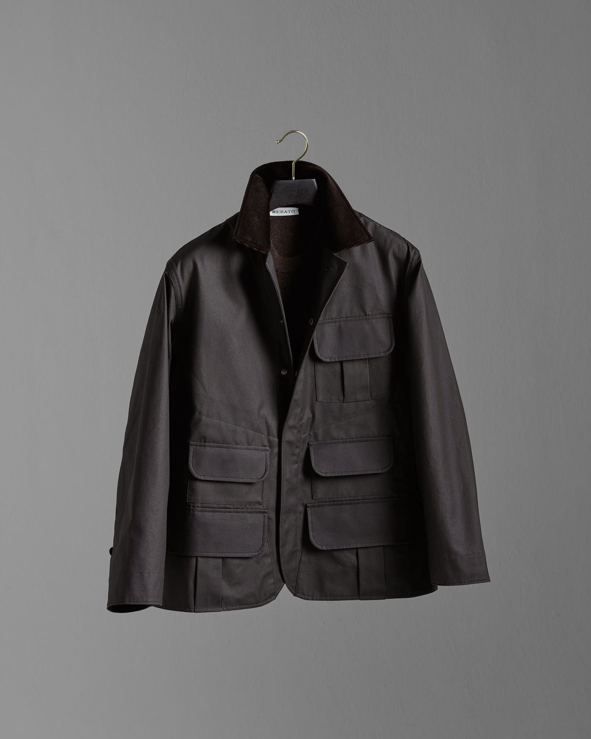 American Hunting Jacket in Dark Brown – Rubato