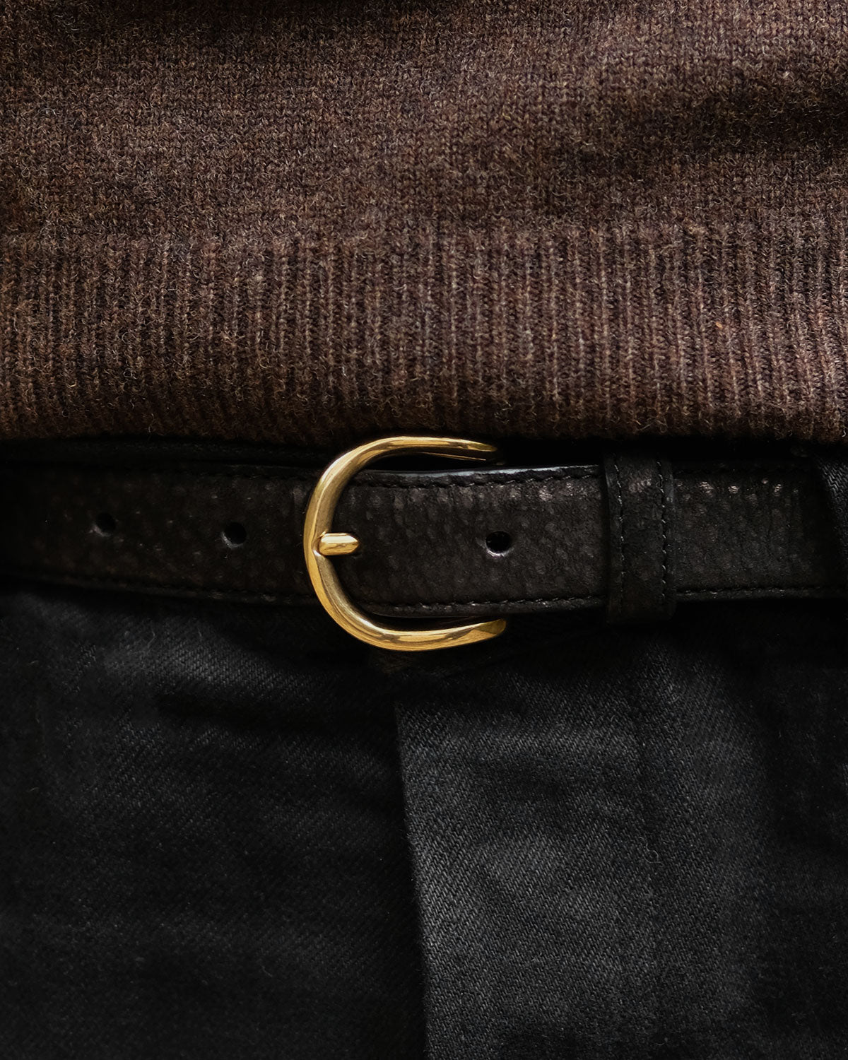 Nonpareil Carpincho Belt in Black