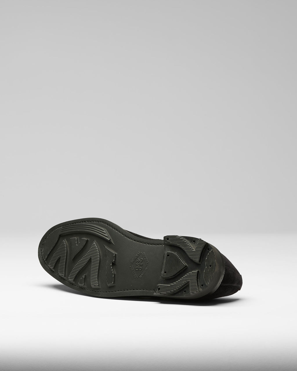 Navvy Cut in Black Suede
