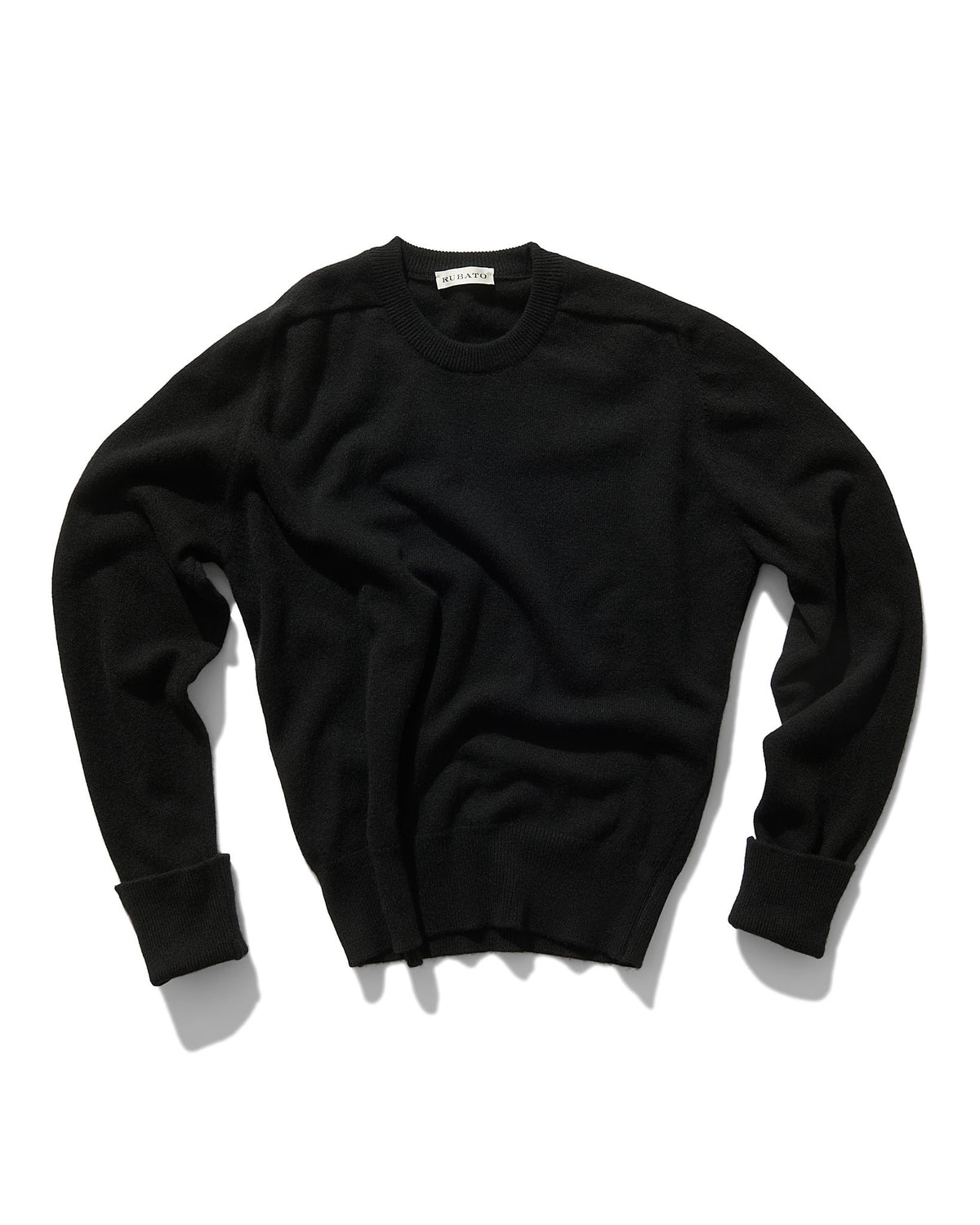 Cashmere Crew Neck in Black