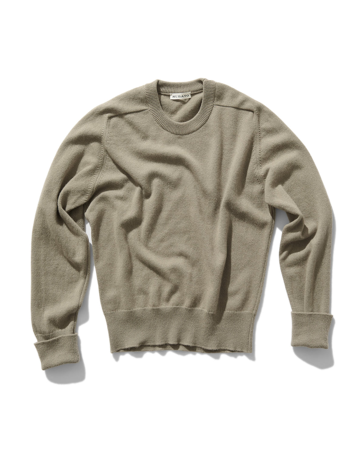 Cashmere Crew Neck in Clay