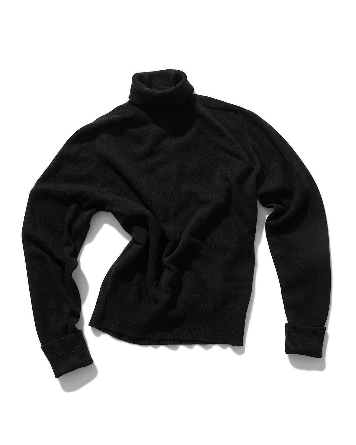 Cashmere Turtleneck in Black