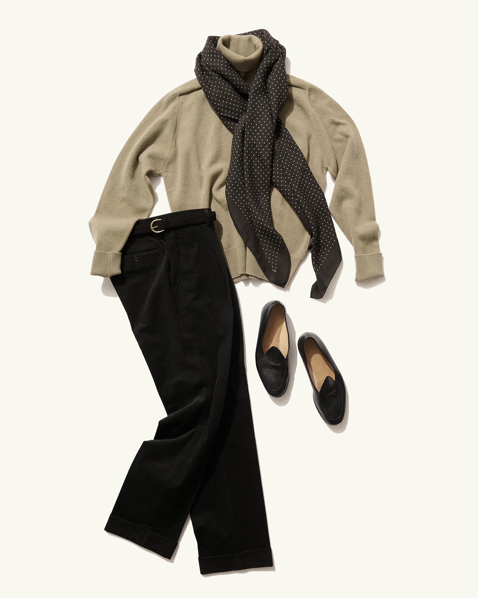 Standard Turtleneck in Gravel