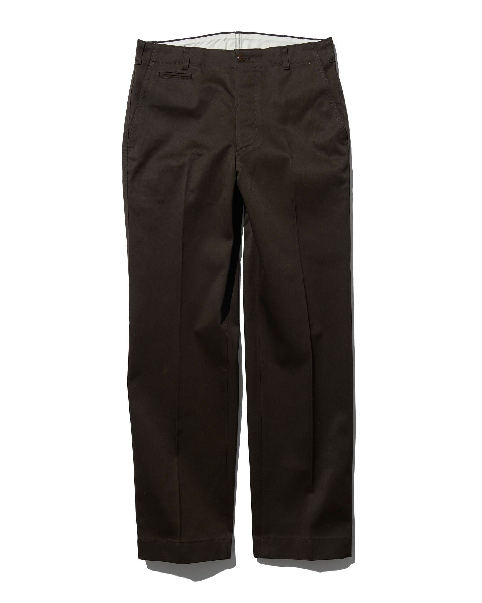 Officer's Chino in Dark Brown