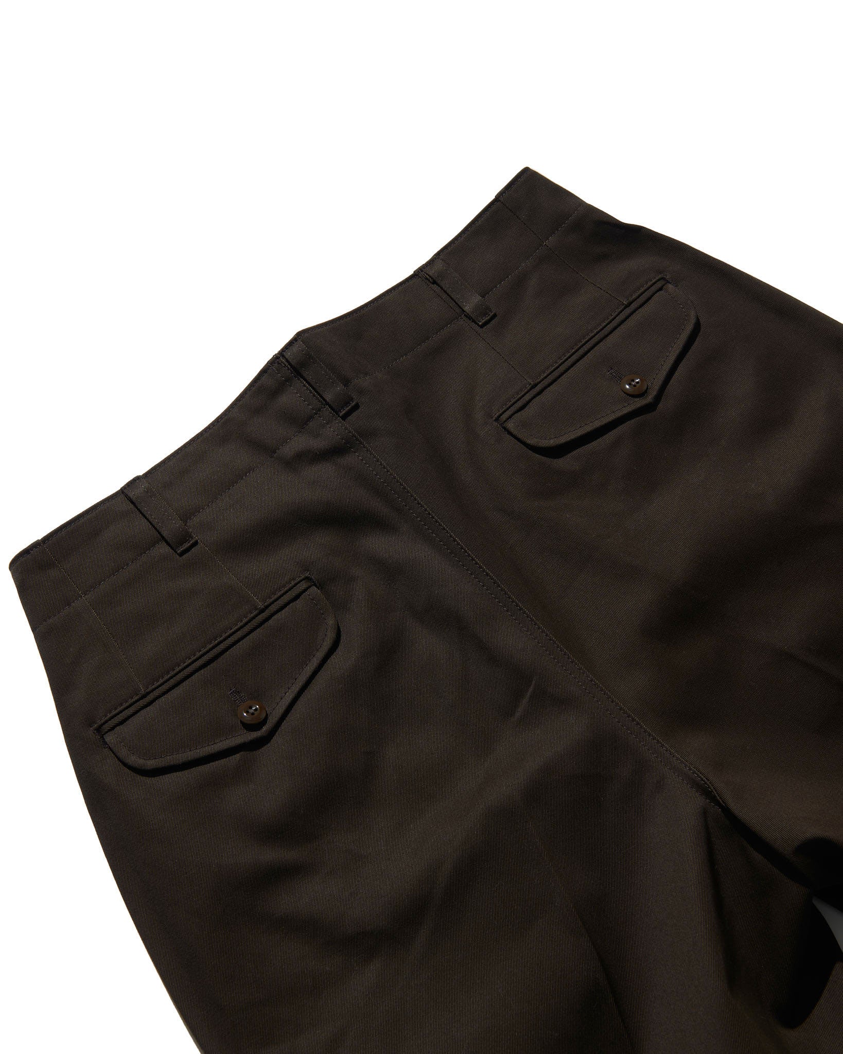 Officer's Chino in Dark Brown