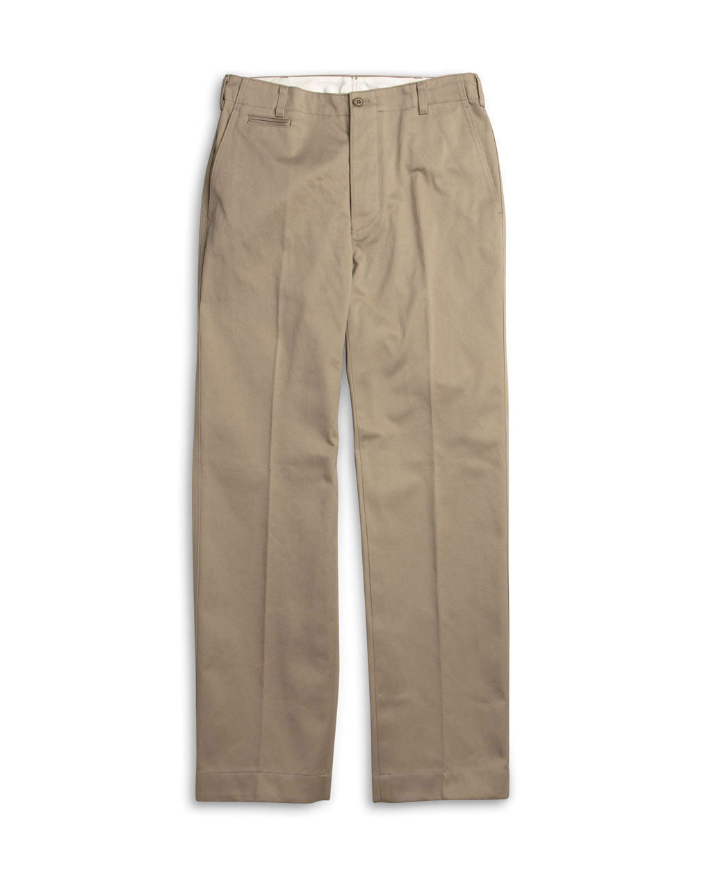 Officer's Chino in Dark Khaki